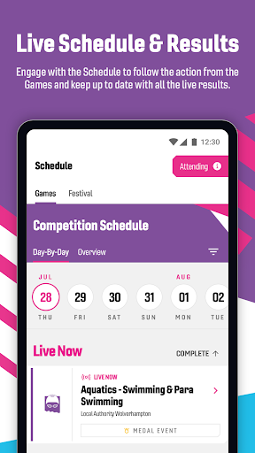 Birmingham 2022 Games Screen 3