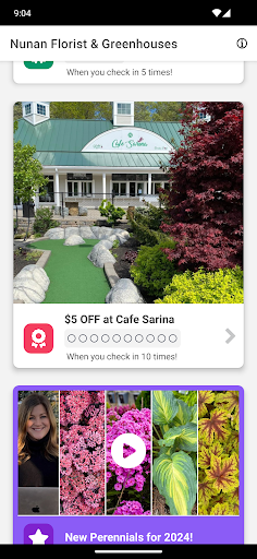 Nunan Florist & Greenhouses Screen 2
