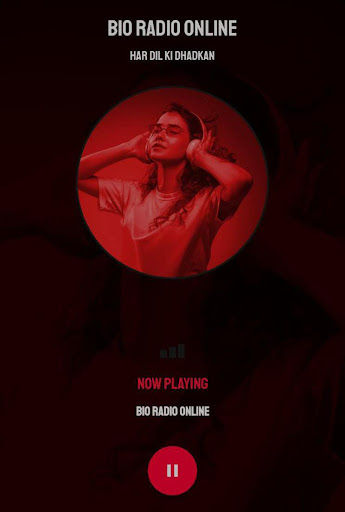 Android application Bio radio online screenshort