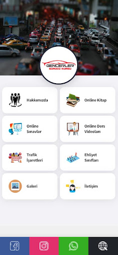 Android application Gencerler Sürücü Kursu screenshort