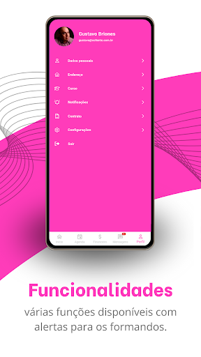 Android application SIX Formaturas screenshort