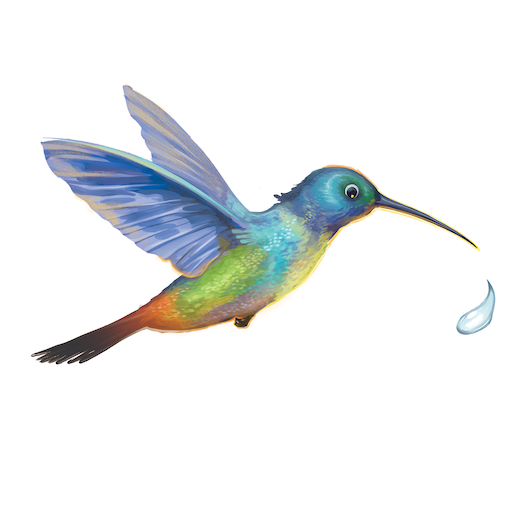 La légende du colibri logo