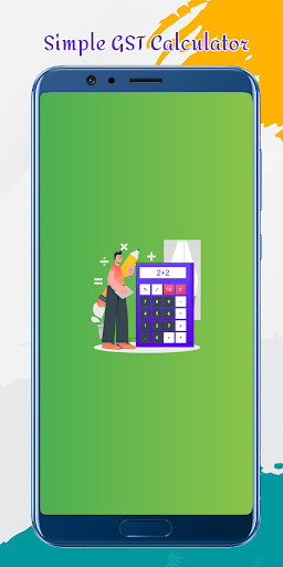 Android application Simple GST Calculator App screenshort