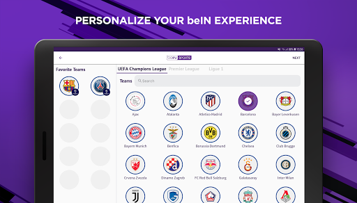 beIN SPORTS 5.1.1 APK screenshots 5