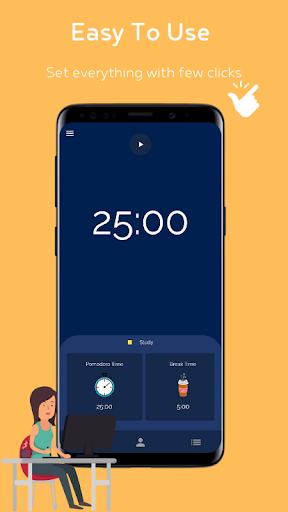 Just Pomodoro Timer - Stay Foc