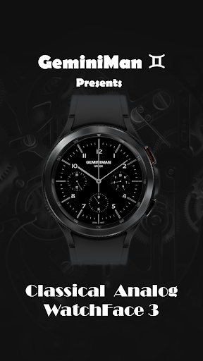 Classical Analog Watchface 3 screenshot 0
