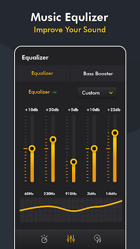 Bass Booster & sound Equalizer Screen 3