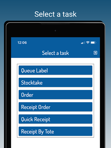 Minfos App Screen 2