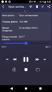 диктофон Screenshot