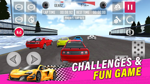 Android application Legends Car Racing screenshort