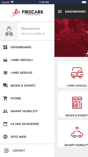 MyFirecars Screen 2