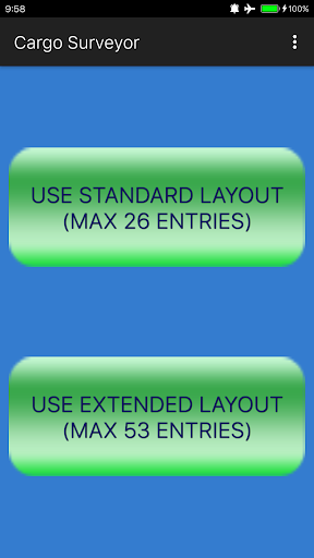 Android application Cargo Surveyor screenshort