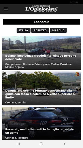 LOpinionista giornale online Screen 3