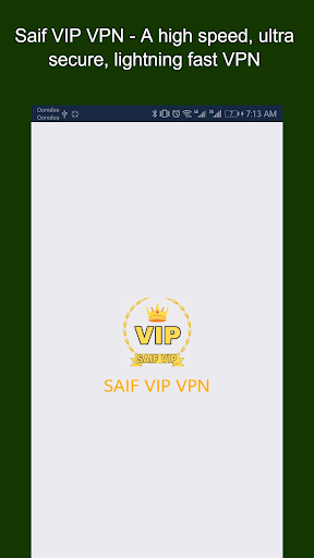Saif VIP VPN screenshot 1