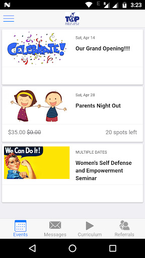 Android application Live Your TOP Life screenshort