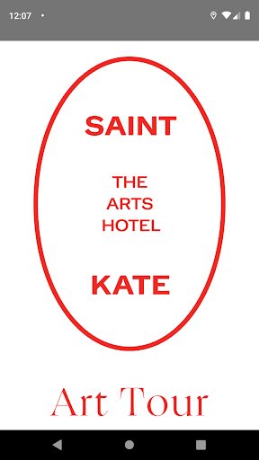 Android application Saint Kate Art Tour screenshort