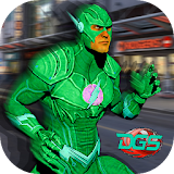 Super Flash Speed Hero vs Gangster Monster Battle icon