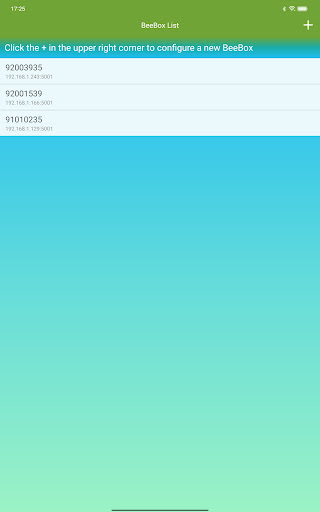 Android application BeeBox Tool screenshort