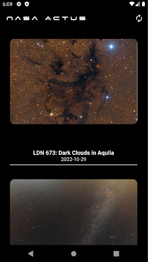Nasa Actus (not official) Screen 3