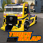 Cover Image of Télécharger Mod Bussid Truck Balap  APK