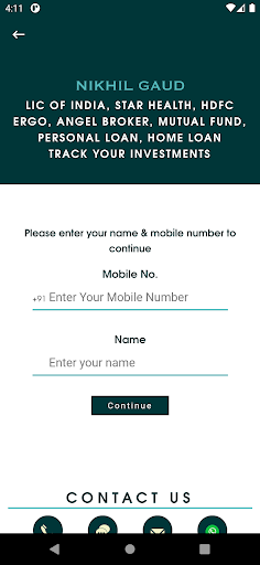 Android application Nikhil Gaud screenshort