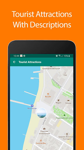 Android application Gelendzhik Offline Map and Tra screenshort