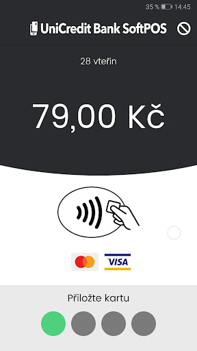 UniCredit Bank SoftPOS Screen 2