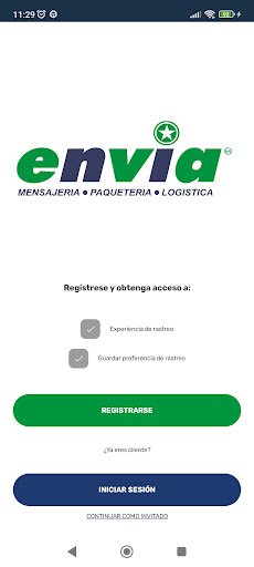 Envía Móvil Screen 2
