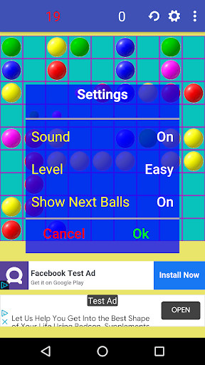 color balls Screen 2