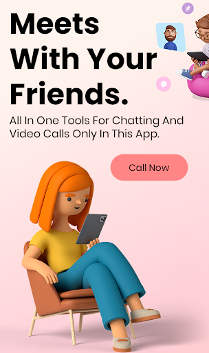 Android application Live Random Video Call screenshort