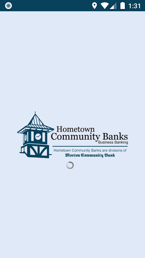 Android application Hometown Business Banking screenshort