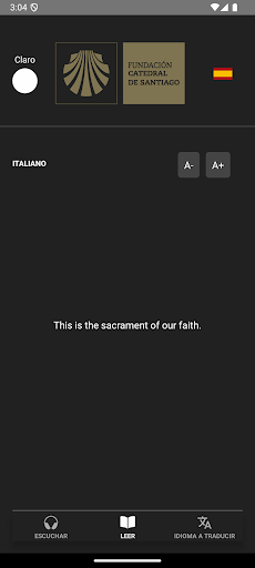 Catedral traductor liturgia