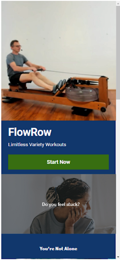 Android application FlowRow screenshort