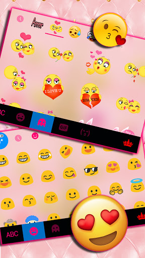 Gold Pink Tower Keyboard Backg Screen 3