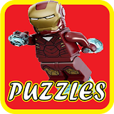 Puzzle lego avengers games icon