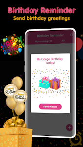 Birthday Reminder;Birthday App