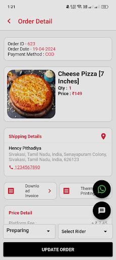 Lunchr Restaurant Partner Screen 3