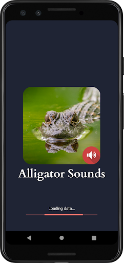 Android application Alligator Sounds screenshort