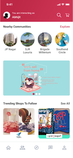 Android application Mozaicq screenshort