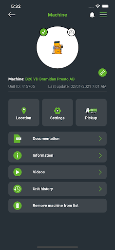 PRESTO-GO Screen 2