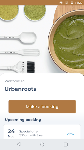 Android application Urbanroots screenshort