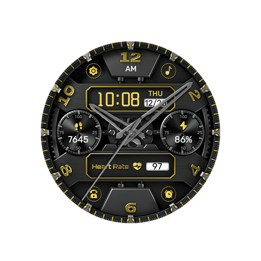 Yellow Function For Wear OS Logo
