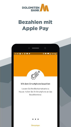 DolomitenBank Pay Screen 2