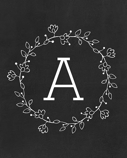 Letter A wallpaper Screen 2