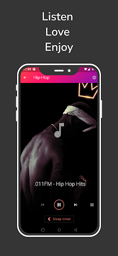 Android application Hip Hop Music Radio screenshort