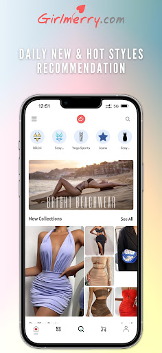 Android application GIRLMERRY screenshort