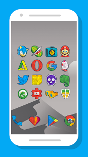 Popo - Екранна снимка на пакет с икони