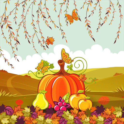 Pumpkin in Farm - Wallpaper logo