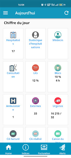 Clinisys Dashboard Maroc Screen 3
