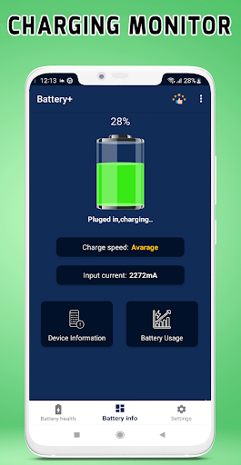 Android application ChargeMaster: battery monitor screenshort